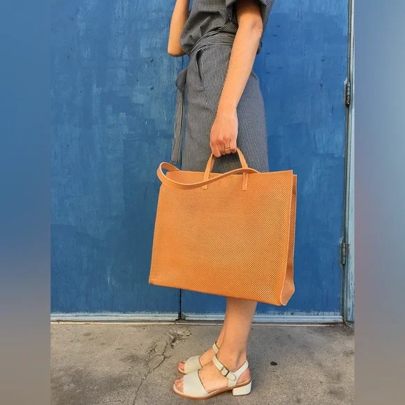 Clare V Perf Simple Tote - Picture 5 of 10